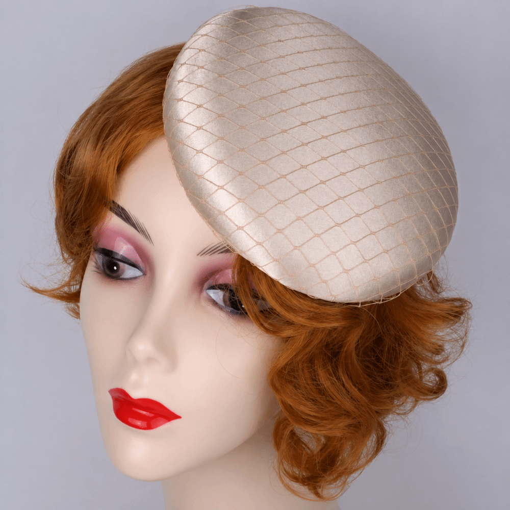 Women'S Accessories In The 1920S - Base de fascinador de color liso