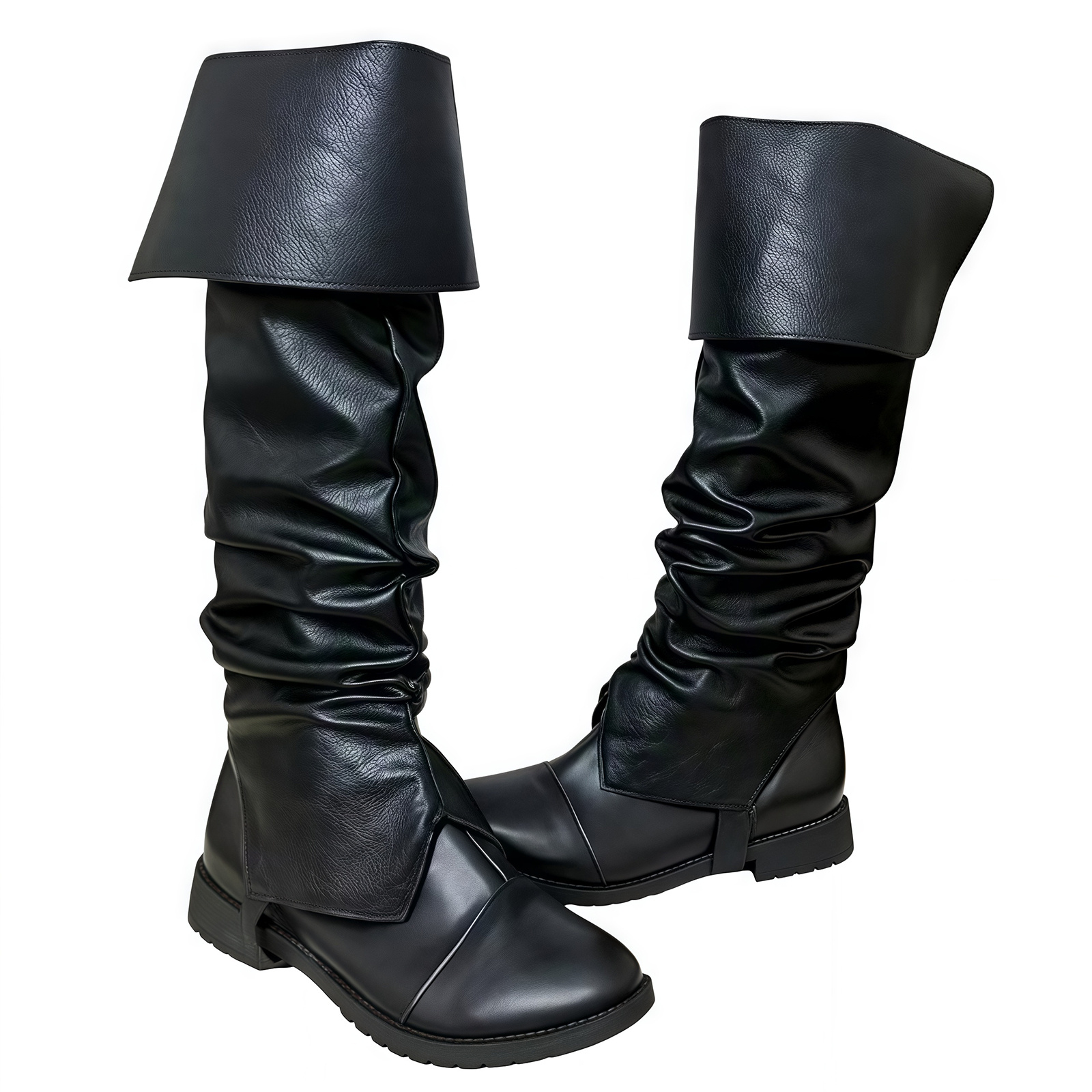 Women'S Viking Accessories - Fundas para botas de pirata Medieval