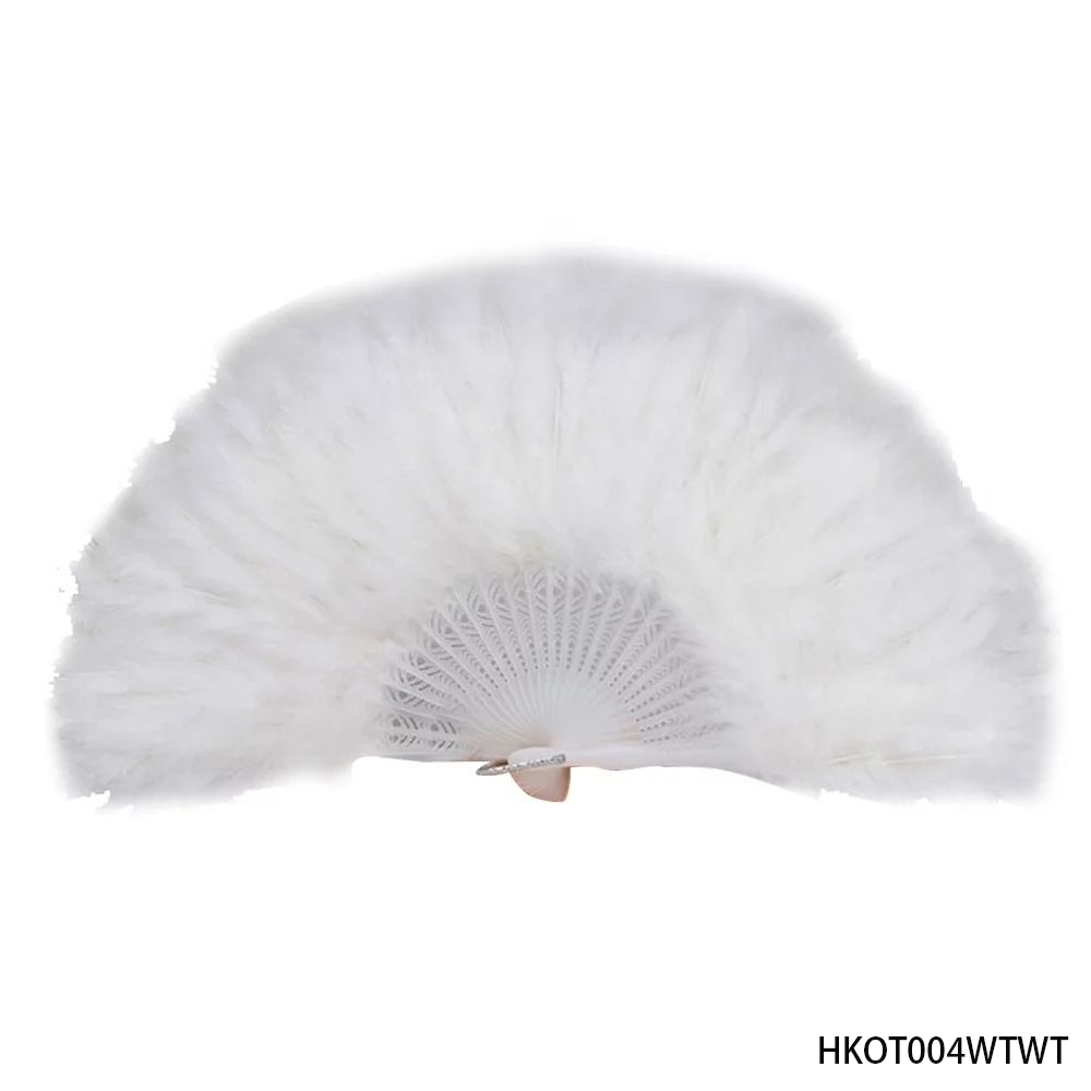 Women'S Accessories In The 1920S - Abanico de plumas blancas estilo años