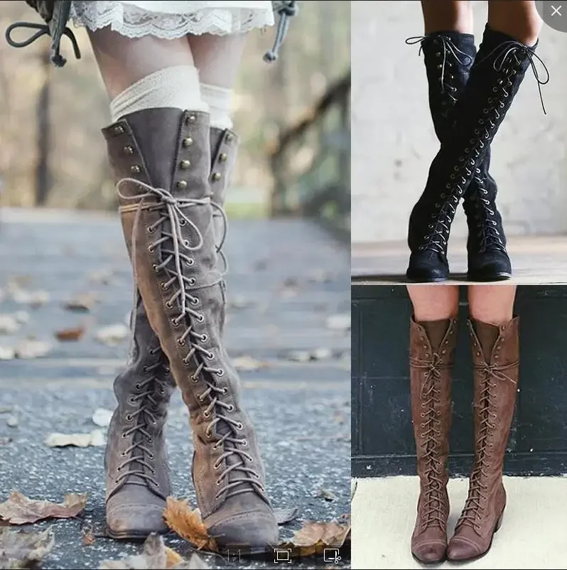Women'S Viking Accessories - Botas de caballero para disfraz Medieval,