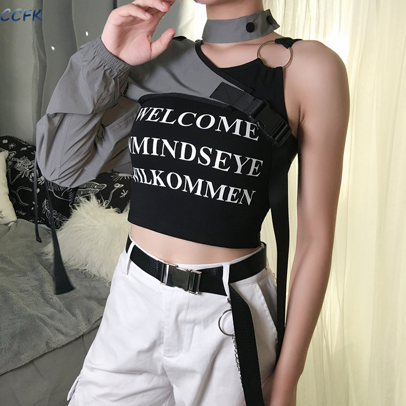 Camiseta reflectante Y2k para  - Women'S Emo Accessories reseña y precio