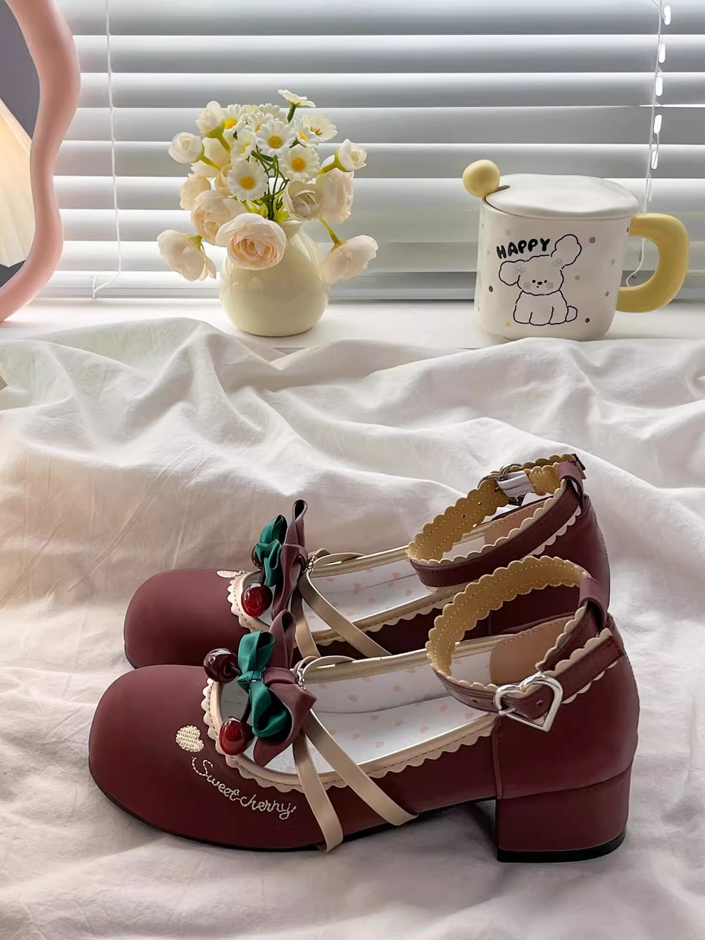 Zapatos Lolita Sweet Cherry Ma - Women'S Accessories For Shoes reseña y precio
