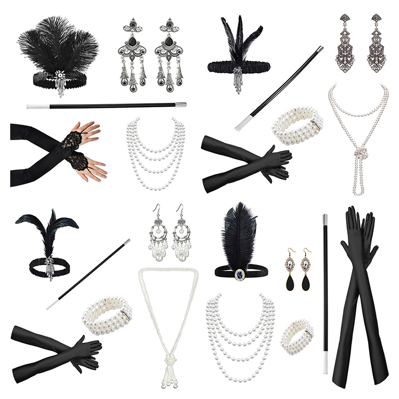 Disfraz de Charleston de los A - Women'S Accessories In The 1920S reseña y precio