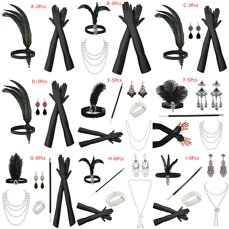 Disfraz de Charleston de los A - Women'S Accessories In The 1920S reseña y precio