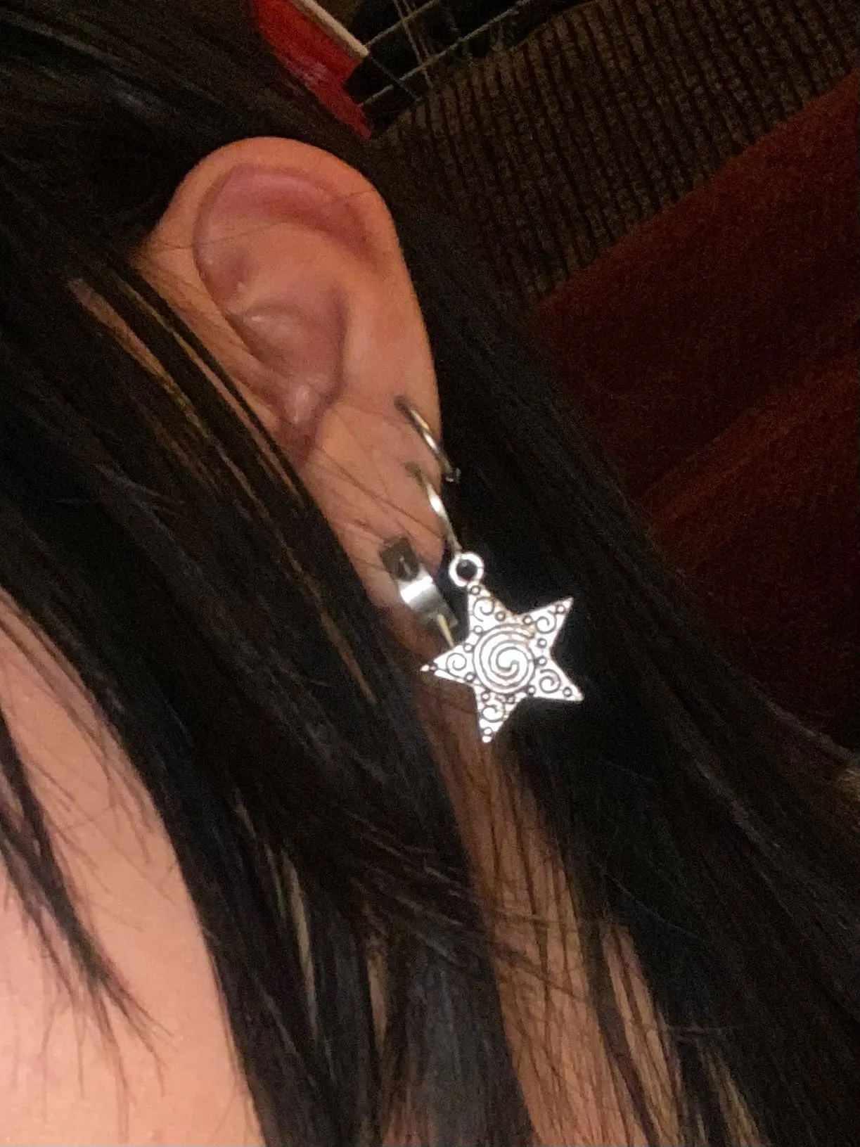Pendiente con colgante de estr - Women'S Emo Accessories reseña y precio