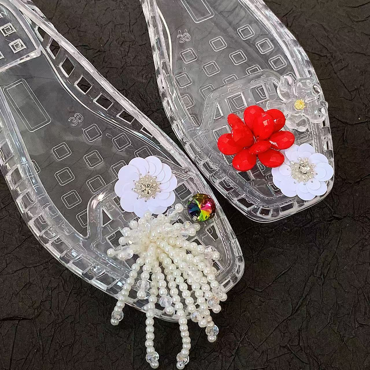 Zapatos de Cristal de Gelatina - Women'S Accessories For Shoes reseña y precio