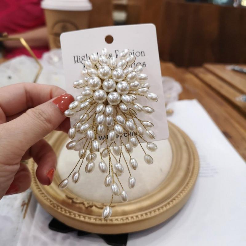 Broche de Perlas y Flores Eleg - Women Accessories Bouquet reseña y precio