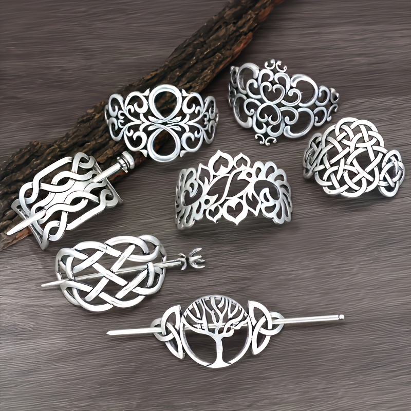 7 pinzas para el cabello vinta - Women'S Viking Accessories reseña y precio
