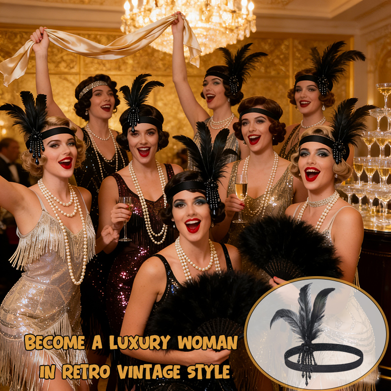 6-48 Uds. Diadema Flapper de l - Women'S Accessories In The 1920S reseña y precio