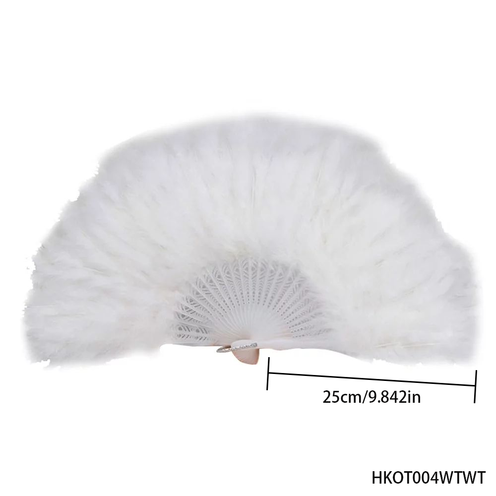 Abanico de plumas blancas esti - Women'S Accessories In The 1920S reseña y precio