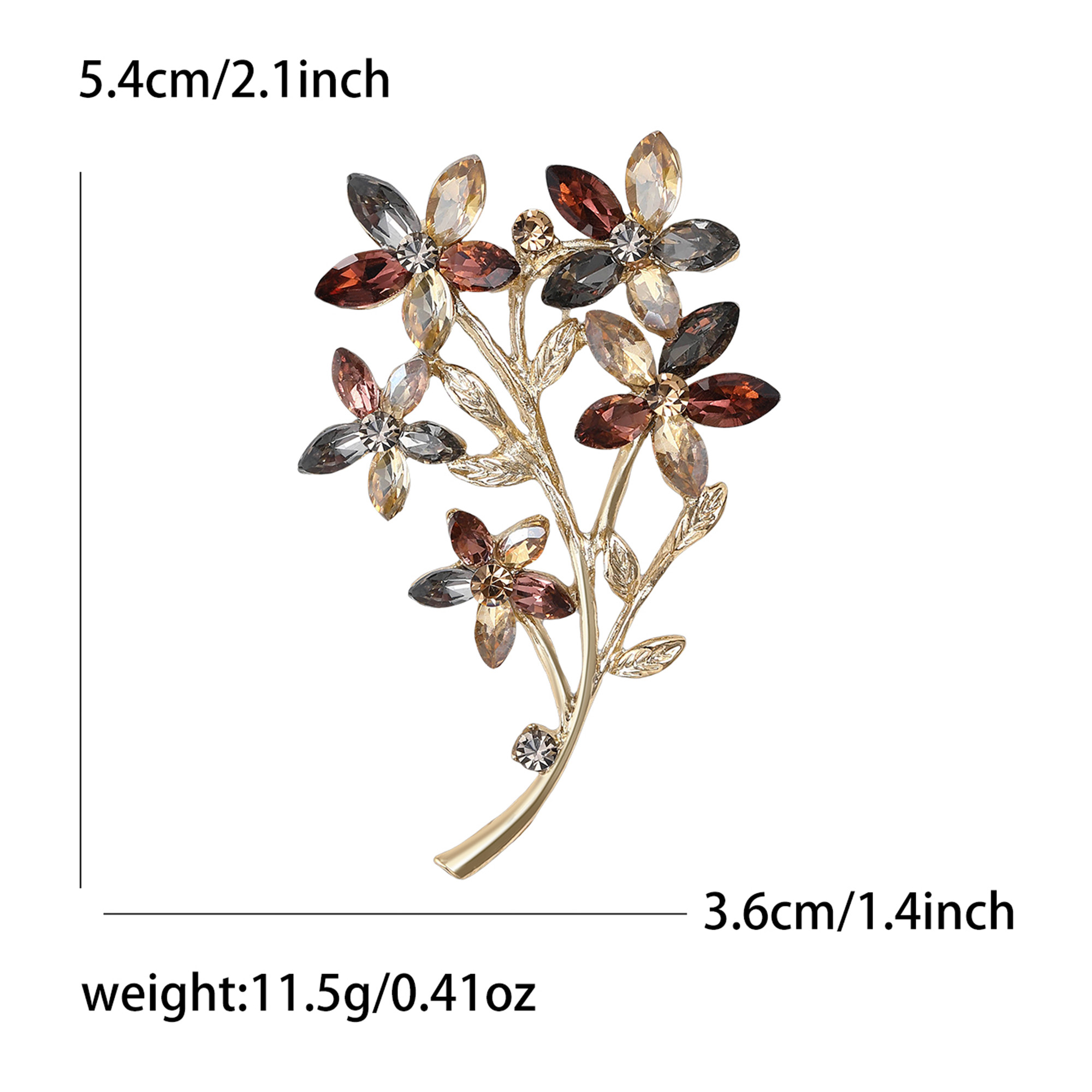 Beaut & Berry-broches de ramo  - Women Accessories Bouquet reseña y precio