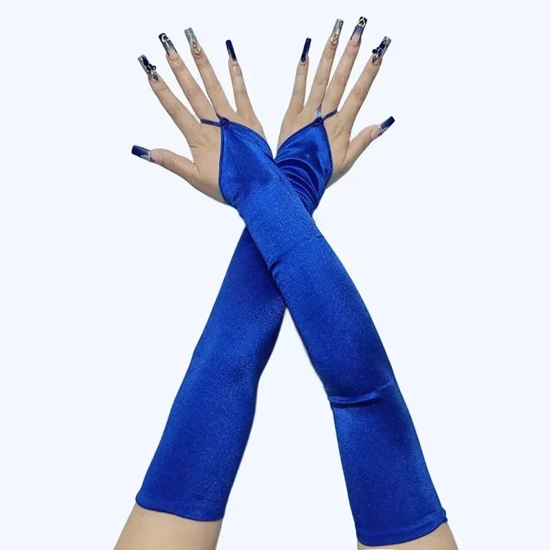 Guantes de satén sin dedos con - Women'S Accessories In The 1920S reseña y precio
