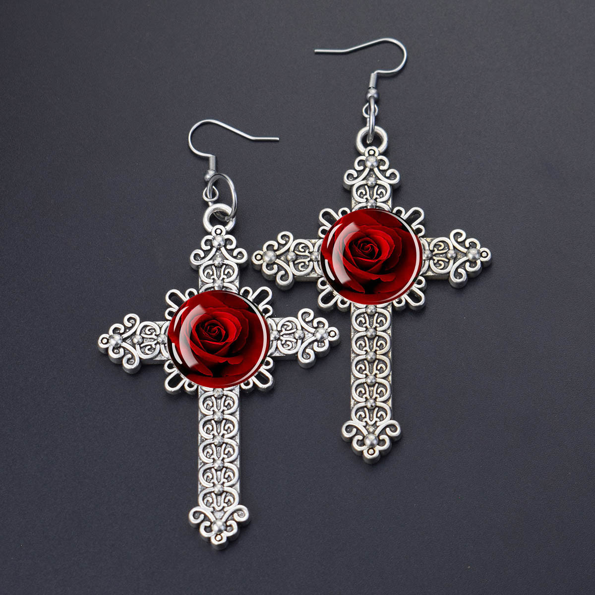 1 par de pendientes con colgan - Women Accessories Bouquet reseña y precio